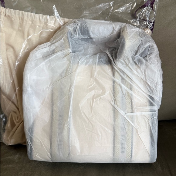 NWT Ted Baker London “Georjea” canvas small tote/crossbody bag in Ecru - Picture 9 of 13